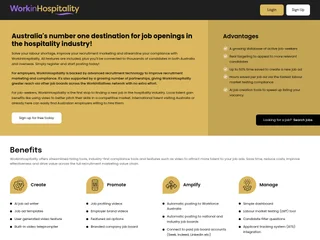 WorkinHospitality screenshot preview