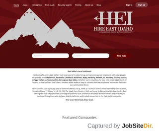 HireEastIdaho.com platform preview