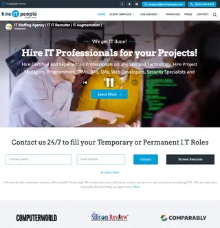 Hire IT People platform preview
