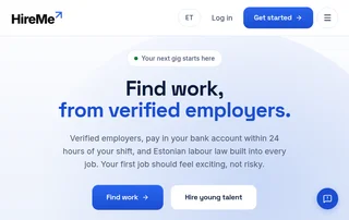 HireMe screenshot preview HireMe screenshot preview