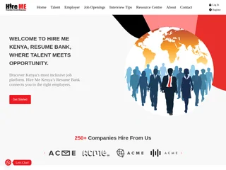 Hire Me Kenya screenshot preview