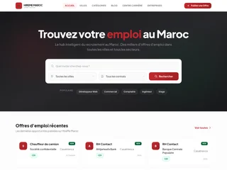 HireMe Maroc screenshot preview