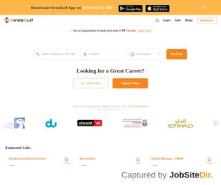 HiresGulf platform preview HiresGulf platform preview