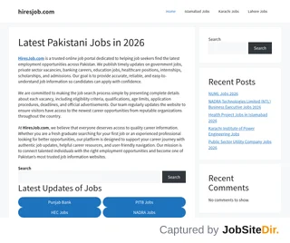 HiresJob.com screenshot preview