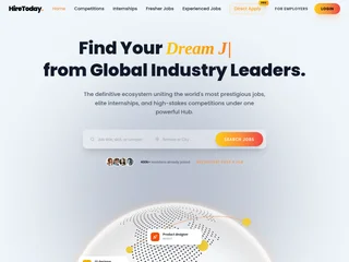 HireToday platform preview HireToday platform preview