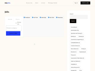 HireUG platform preview HireUG platform preview