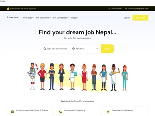 Hiring Nepal screenshot preview