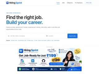 Hiring Sprint screenshot preview