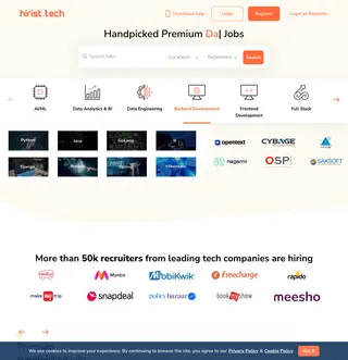 Hirist platform preview