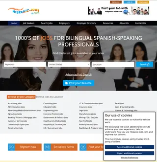 Hispanic-Jobs.com platform preview