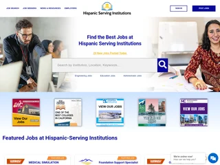 HispanicServingInstitution.com screenshot preview