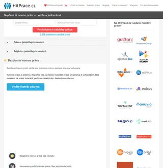 HitPrace.cz platform preview