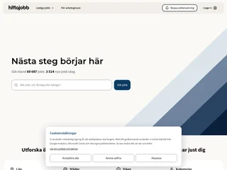 Hittajobb.se platform preview Hittajobb.se platform preview