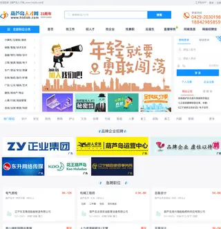 葫芦岛人才网 platform preview