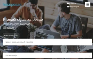 HoćuPosao screenshot preview HoćuPosao screenshot preview