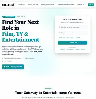 Hollylist platform preview