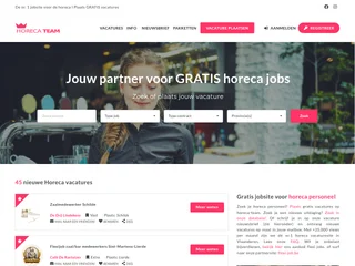 HORECA-TEAM platform preview