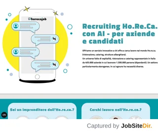 HorecaJob platform preview