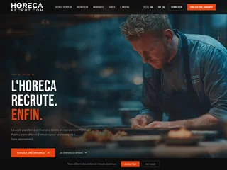 HORECA RECRUT platform preview HORECA RECRUT platform preview