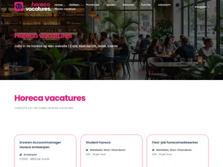 Horeca Vacatures screenshot preview
