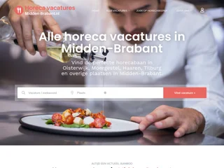 Horeca Vacatures Midden-Brabant screenshot preview