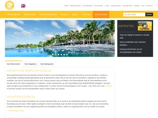Horecawerk Curaçao platform preview