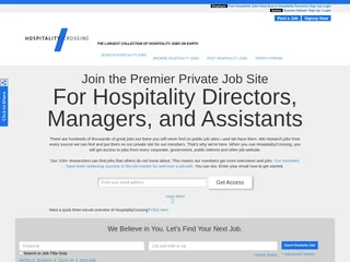 HospitalityCrossing platform preview HospitalityCrossing platform preview