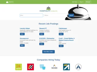 HospitalityJobSite platform preview