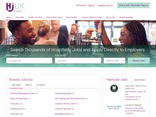 Hospitality Jobs UK screenshot preview Hospitality Jobs UK screenshot preview
