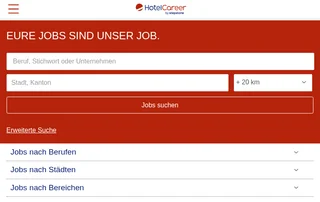 Hotelcareer.ch screenshot preview
