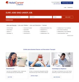 Hotelcareer platform preview