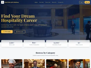 Hotel Hire Job Solutions screenshot preview