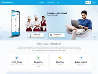 Hoteljobber.com screenshot preview