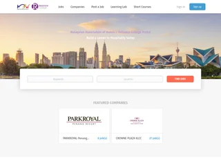 Hotel jobs platform preview
