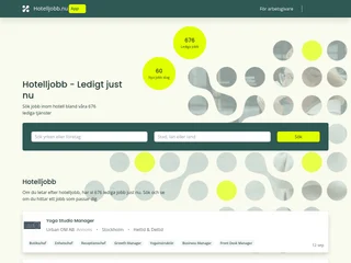 Hotelljobb.nu screenshot preview