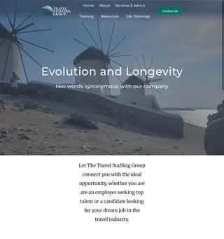 Travel Staffing Group platform preview