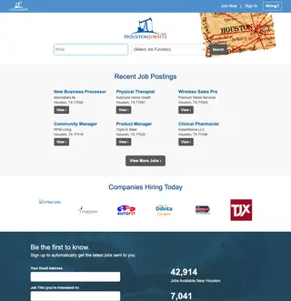 HoustonJobSite platform preview