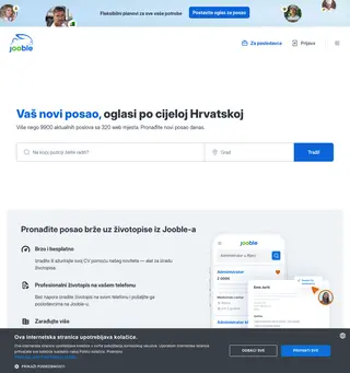 Jooble screenshot preview
