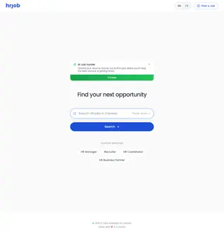 hrjob.ca platform preview