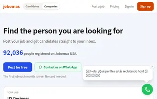 Jobomas screenshot preview Jobomas screenshot preview