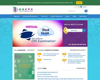 Hawaii Society of Certified Public Accountants screenshot preview