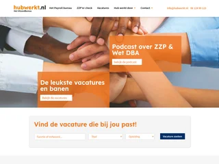 hubwerkt.nl screenshot preview