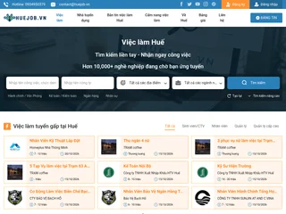 HueJob.vn platform preview