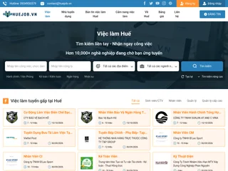 HueJob.vn screenshot preview HueJob.vn screenshot preview