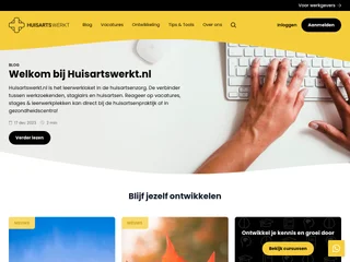 Huisartswerkt.nl platform preview Huisartswerkt.nl platform preview