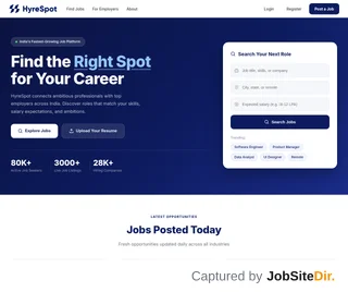 HyreSpot platform preview HyreSpot platform preview