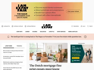 IamExpat platform preview