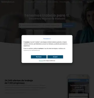 Iberempleos platform preview