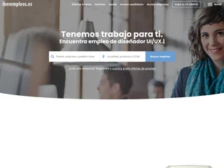 Iberempleos platform preview Iberempleos platform preview