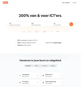 ICTerGezocht.nl screenshot preview